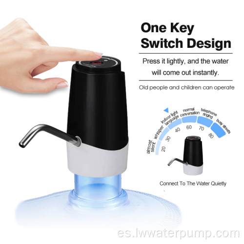Dispensador de agua USB para oficina en casa, cocina